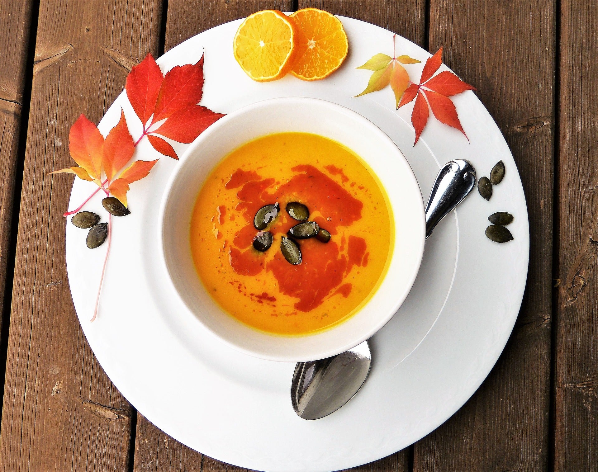 Kürbissuppe mit Manuka Honig