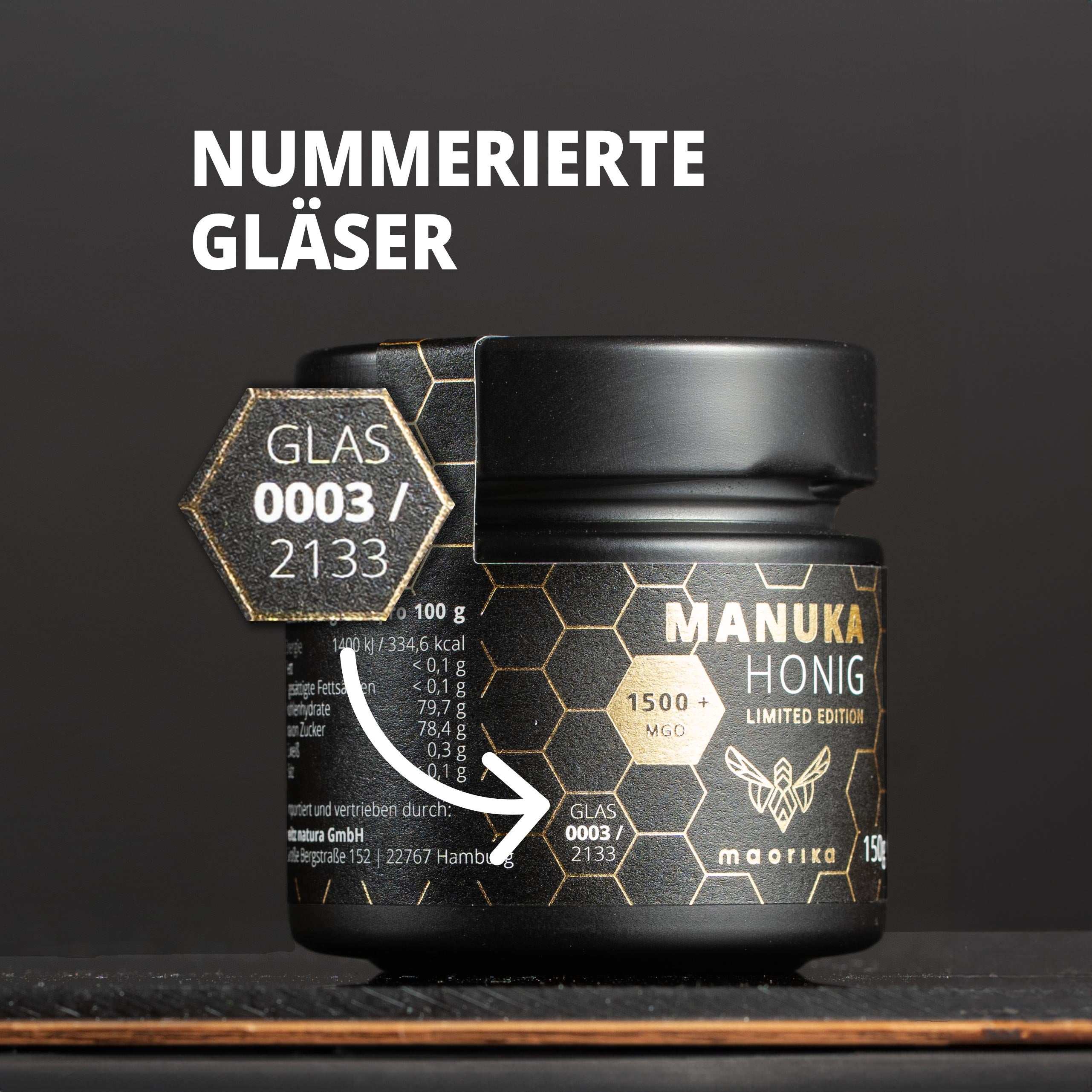 Manuka Honig MGO 1500+