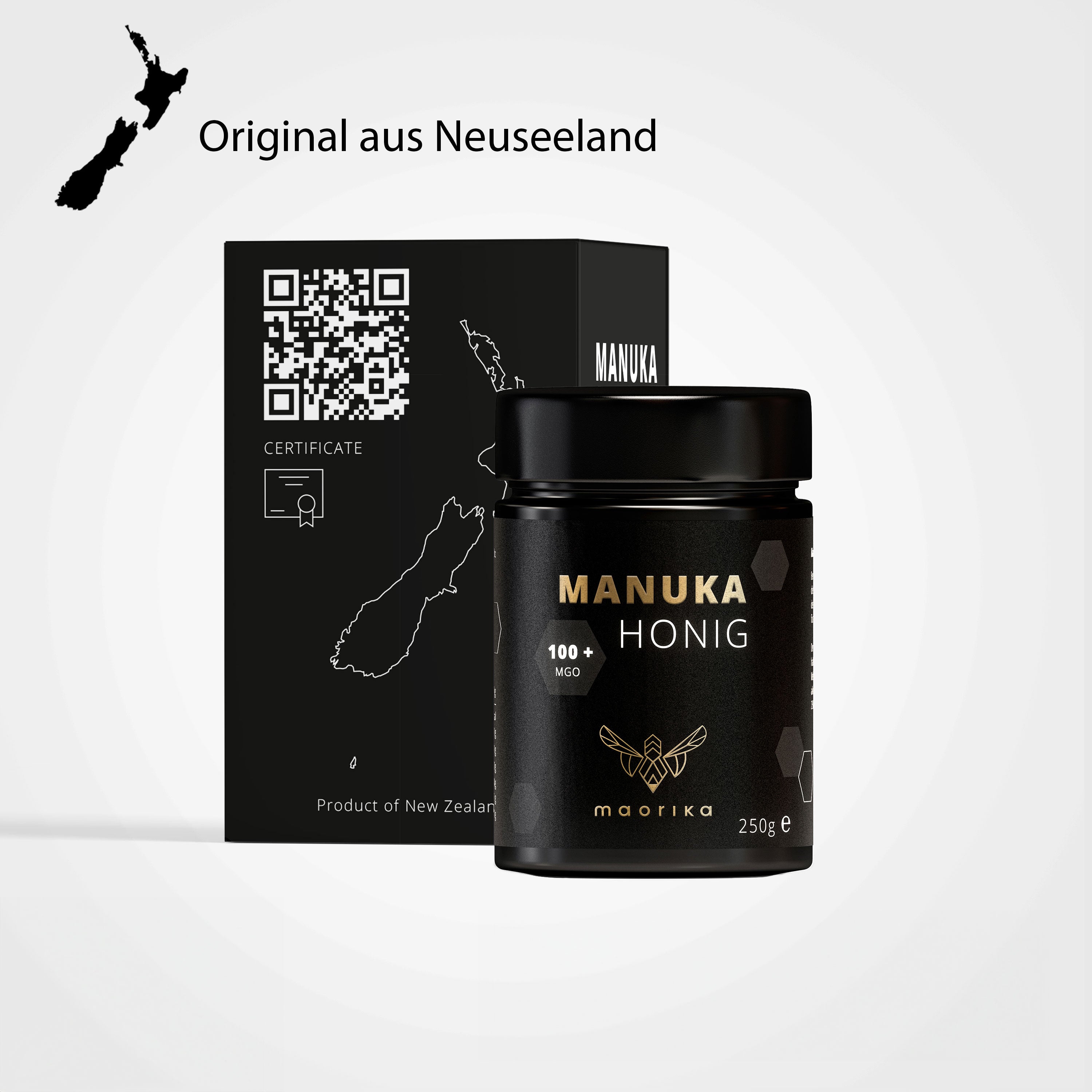 Manuka Honig MGO 550+ Gratis Propolis Tinktur