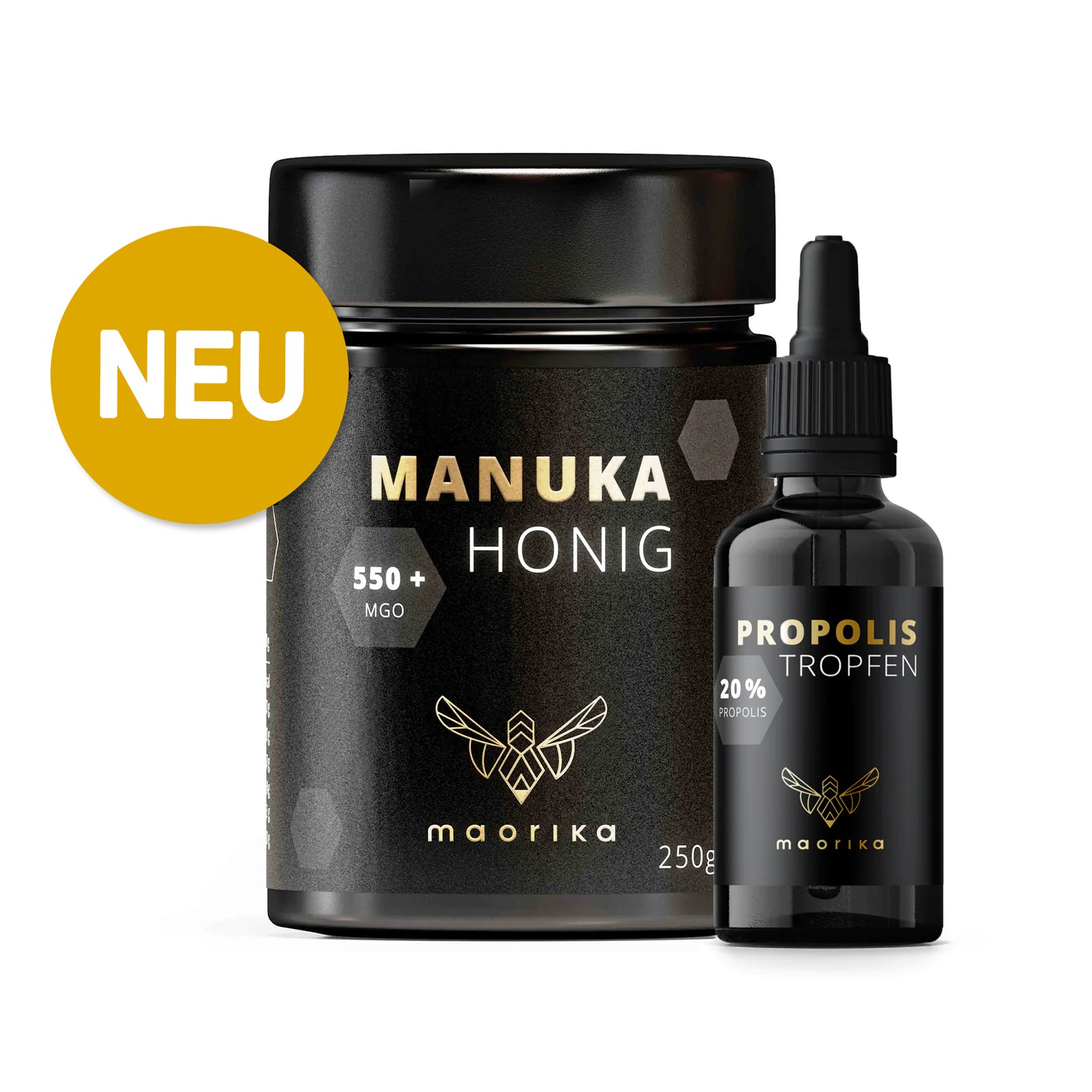 Miel de Manuka MGO 550+ Teinture de Propolis gratuite 