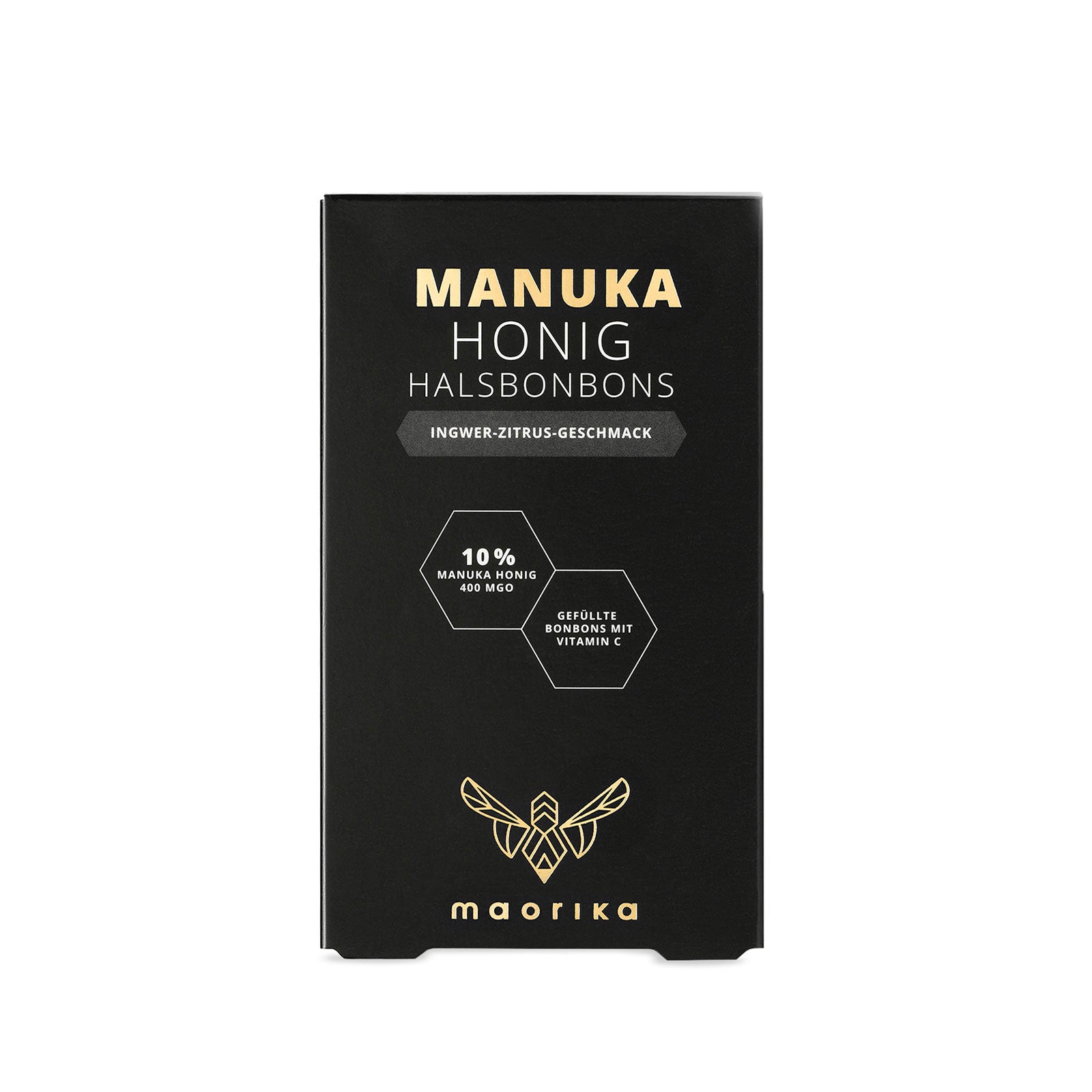 Manuka Halsbonbons - Ingwer Zitrus