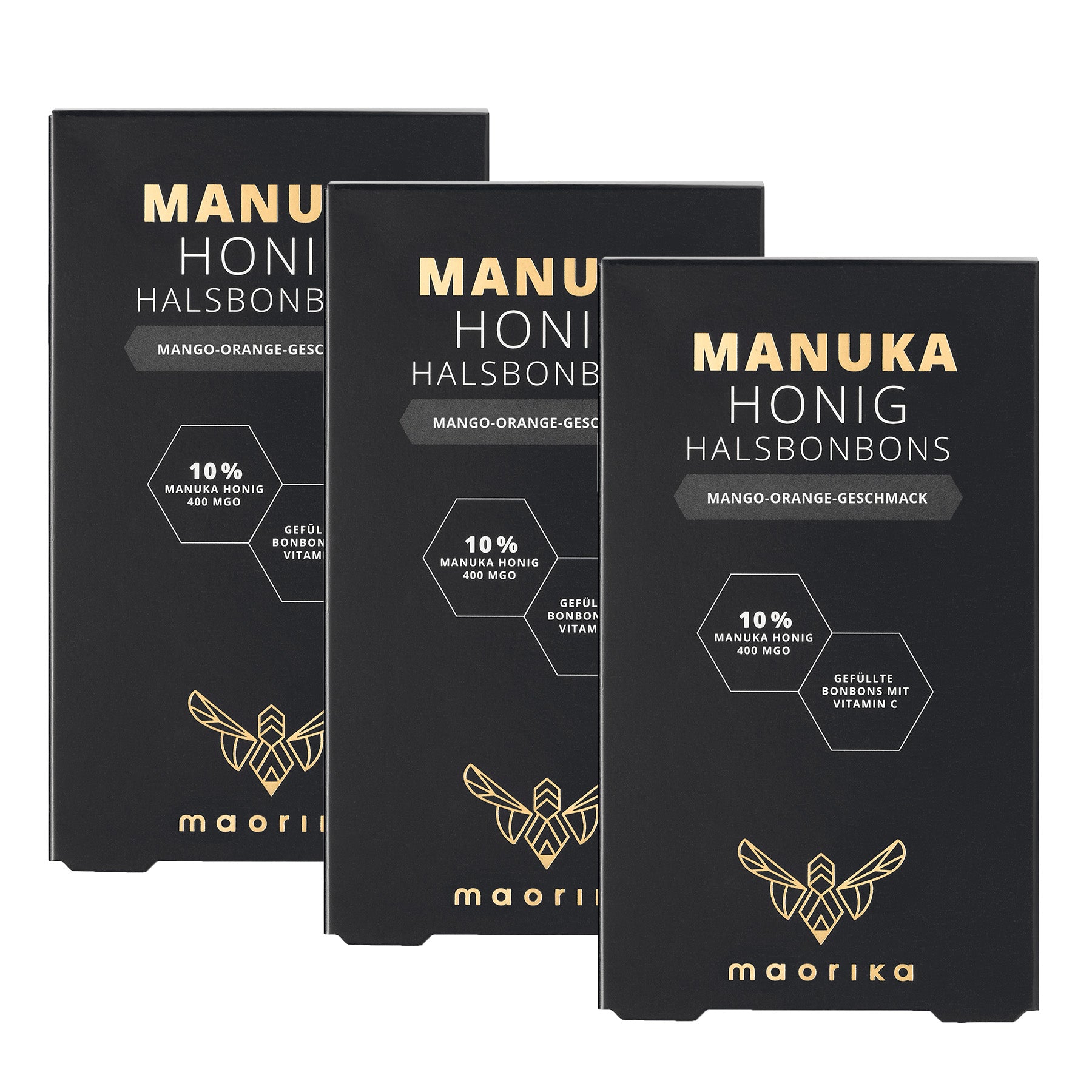 Manuka Halsbonbons - Mango Orange