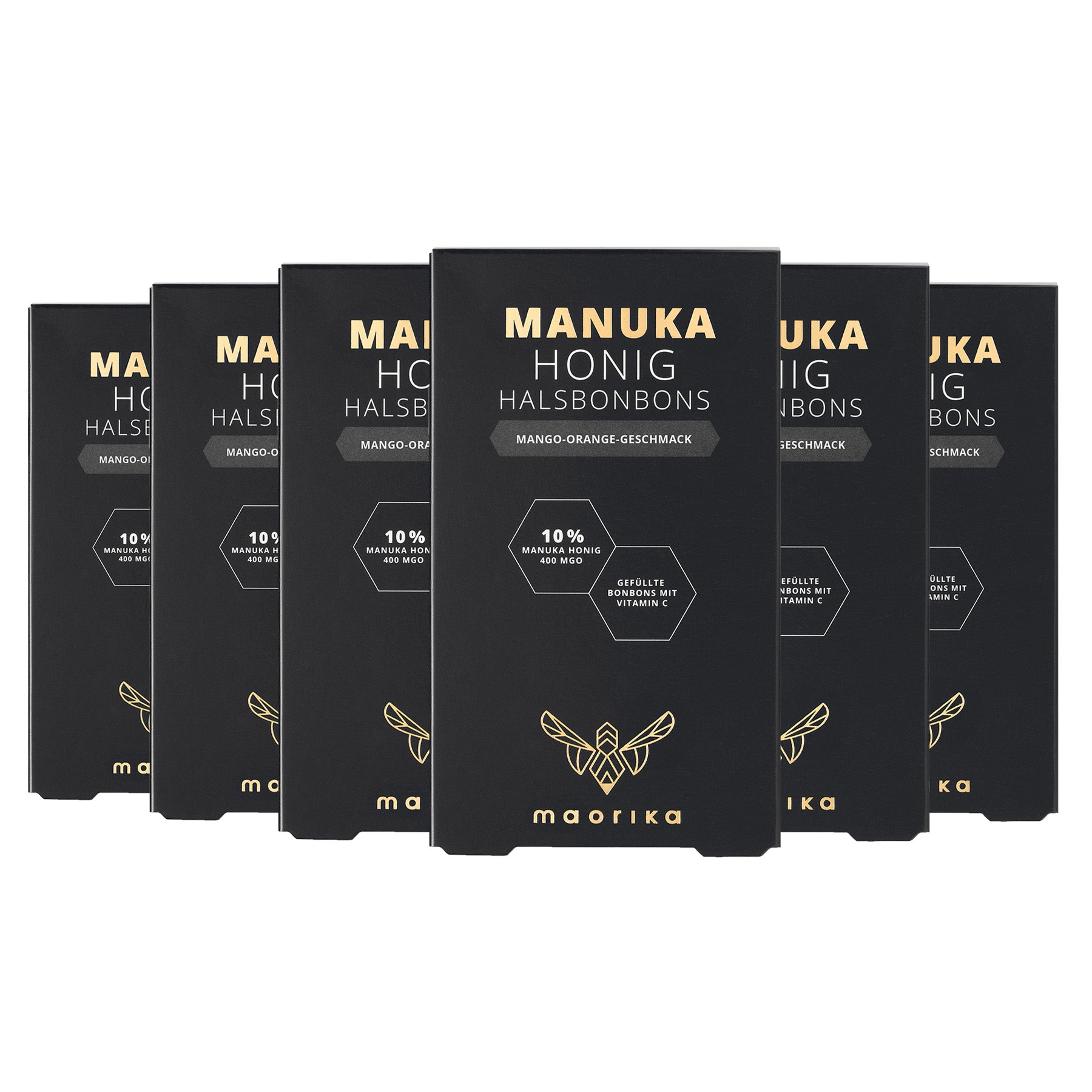 Manuka Halsbonbons - Mango Orange