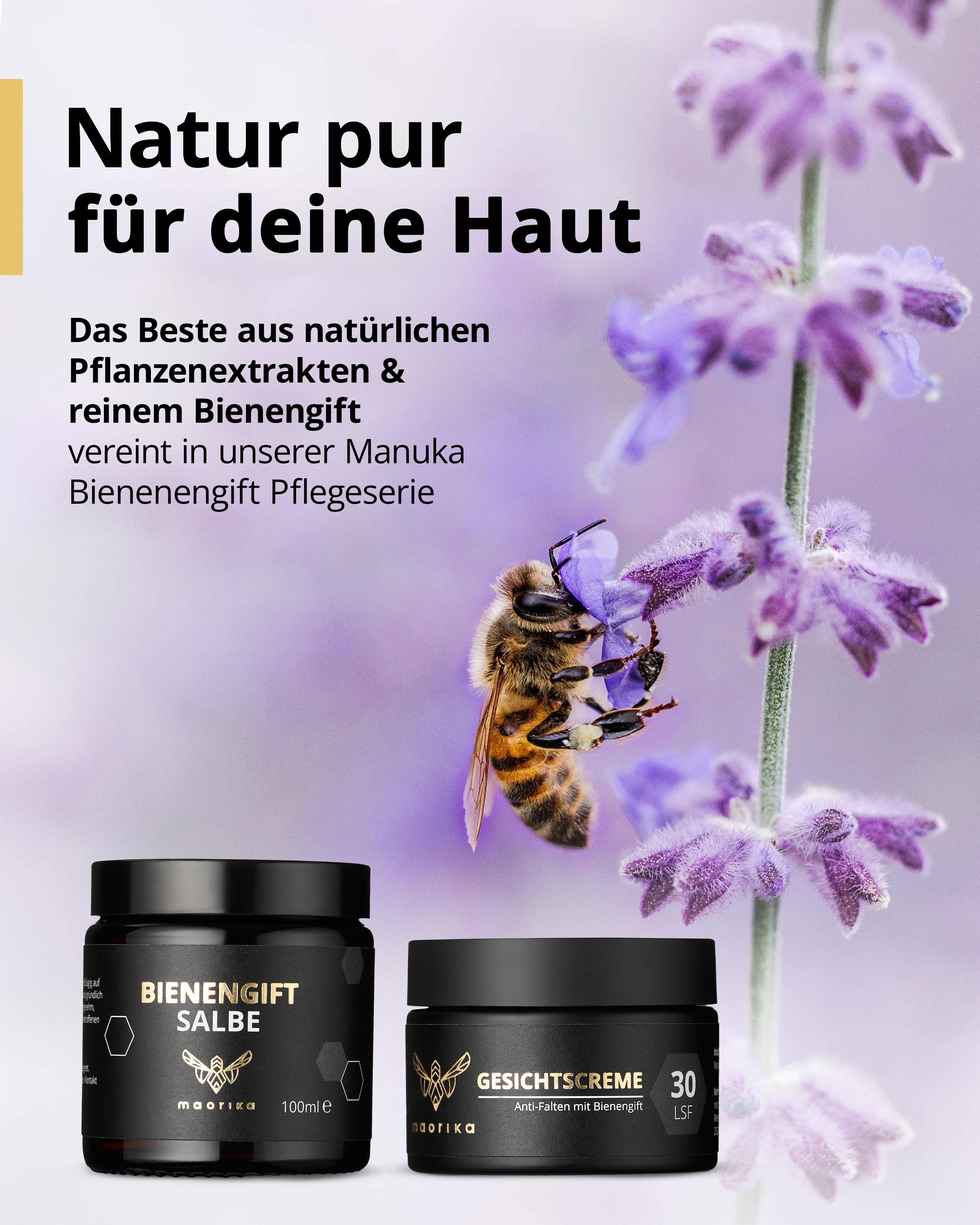 Bienengiftsalbe mit Manuka-Öl