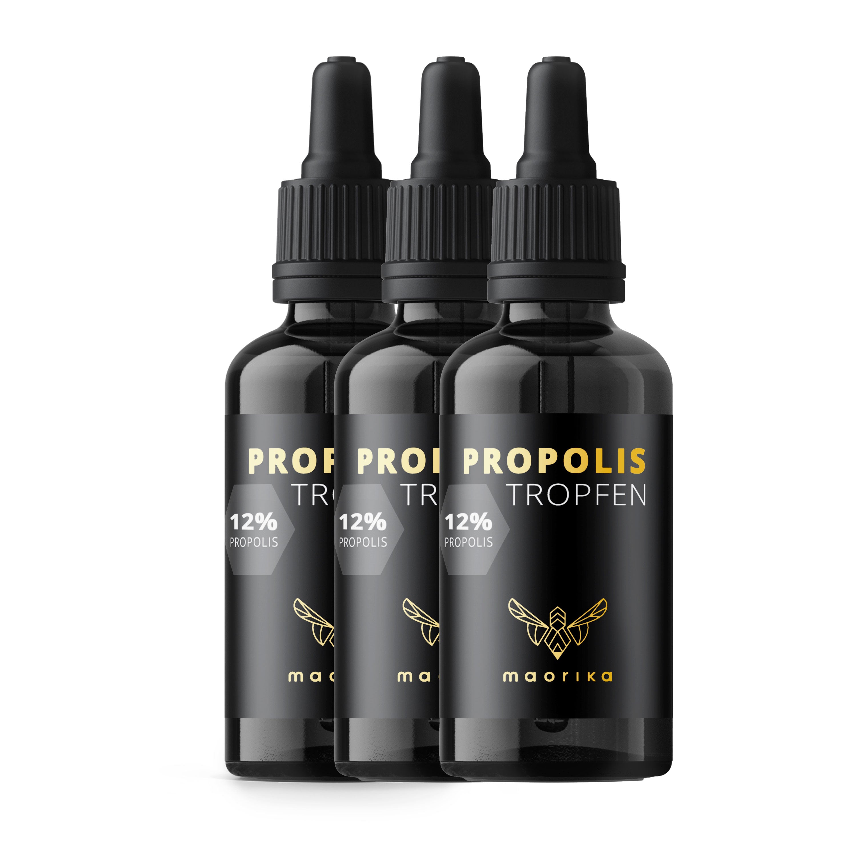 Teinture de propolis 12% - soluble dans l'eau sans alcool