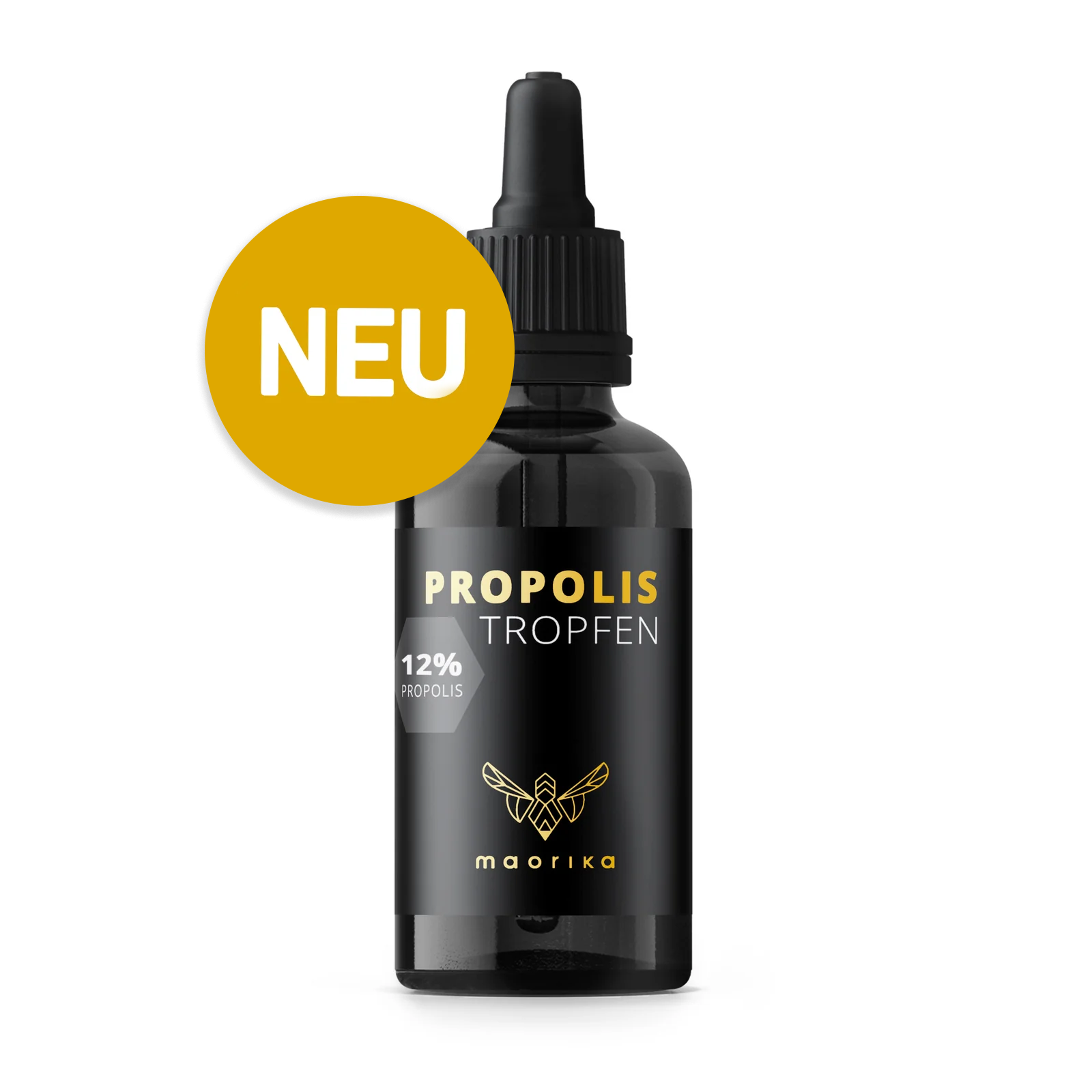 Teinture de propolis 12% - soluble dans l'eau sans alcool