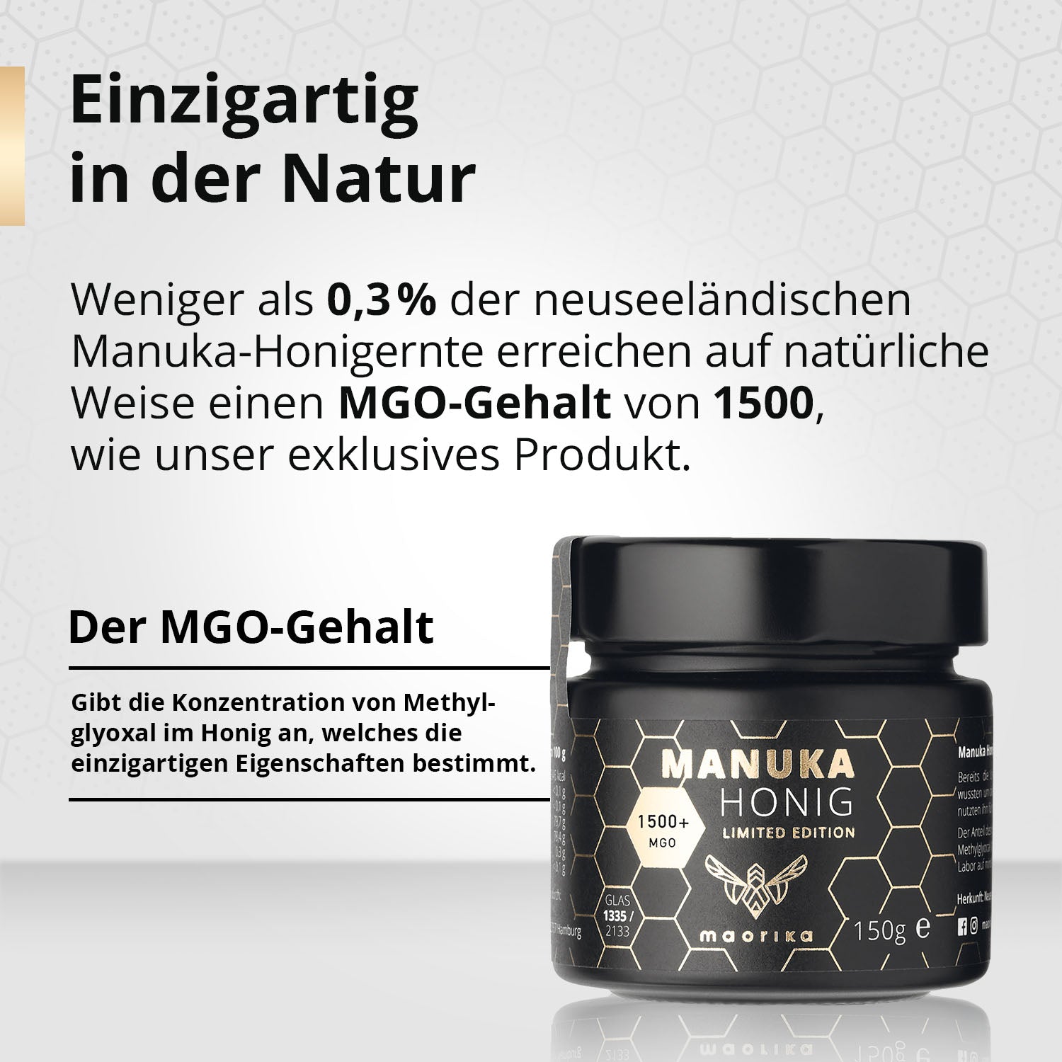 Miel de Manuka MGO 1500+