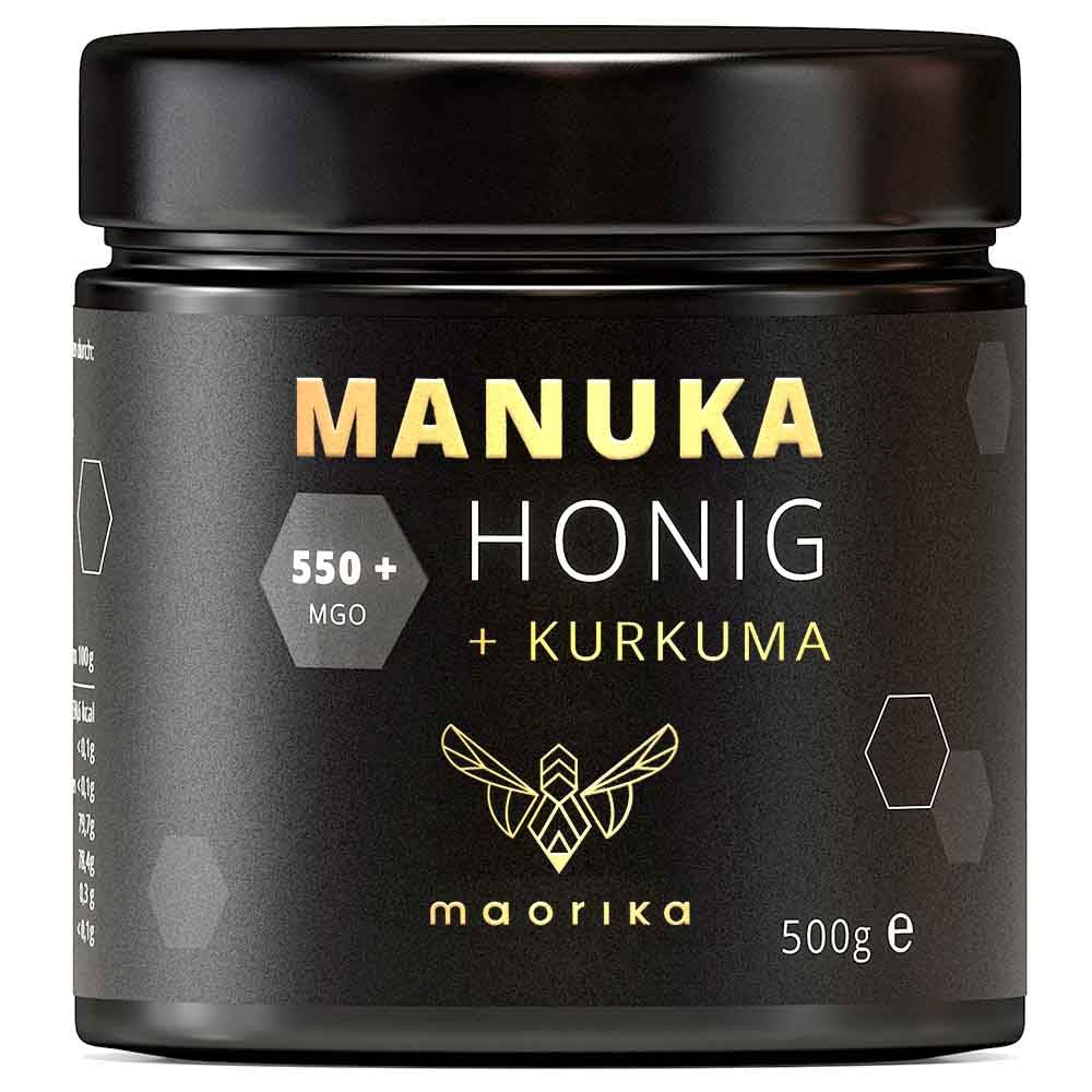 Miel de Manuka MGO 550+ au curcuma