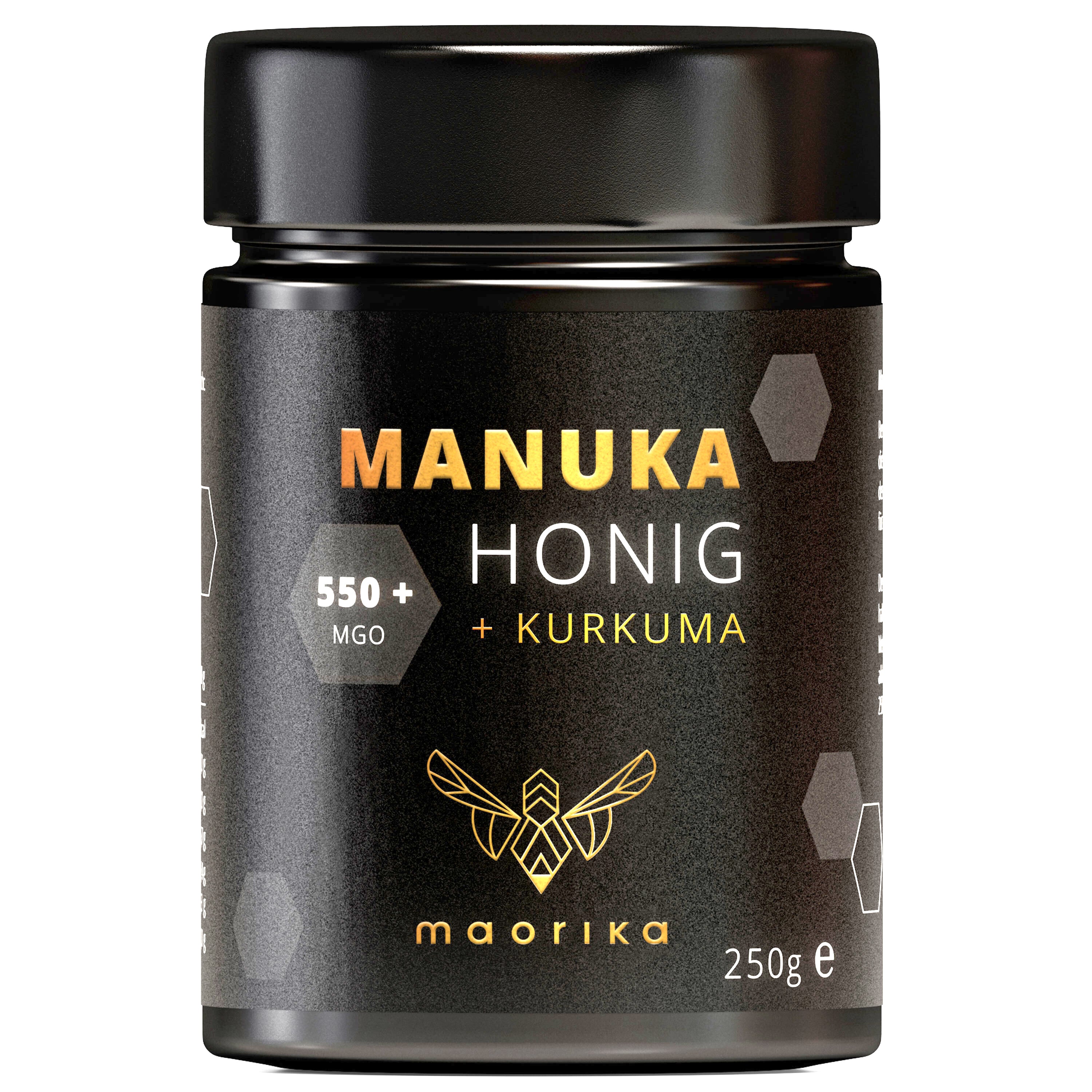 Miel de Manuka MGO 550+ au curcuma